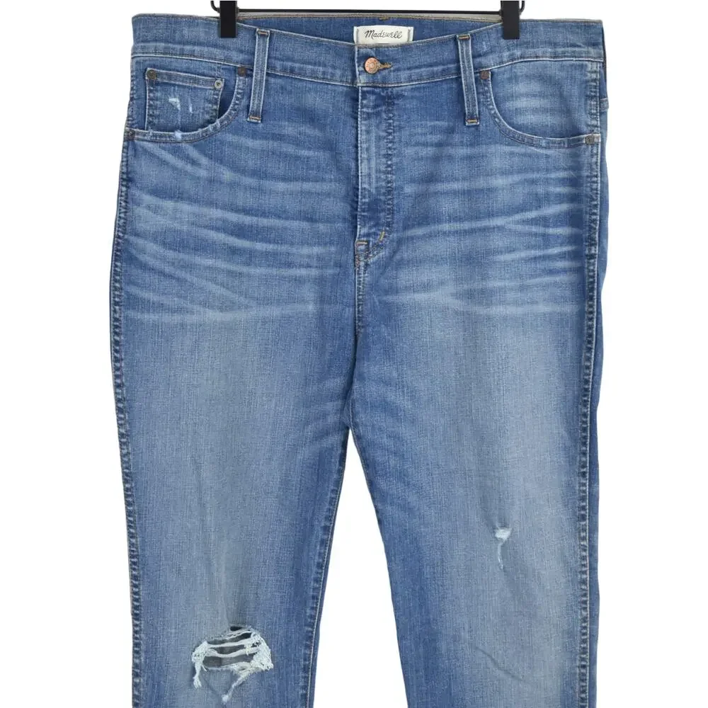 Madewell 10" High-Rise Skinny Jean, size 34T - Picture 2 of 11